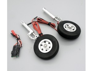 Top-Design Main Landing Gear Strut With Electric Brake System For Freewing A-10 80mm EDF Jet